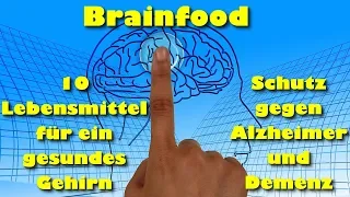 Brainfood – 10 Lebensmittel für ein gesundes Gehirn und gegen Alzheimer und Demenz