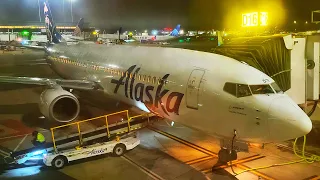 FLIGHT REPORT I 🇺🇸🇺🇸 San Francisco to Los Angeles Boeing 737-800 Alaska Airlines I Economy