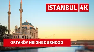 Istanbul City 2021 |Ortaköy Neighborhood Walking Tour 19September|4k UHD 60fps