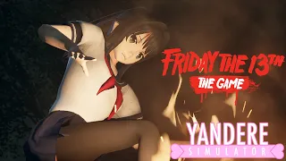 Yandere-chan in Friday the 13th: The Game | Gameplay with Yandere Simulator Characters!