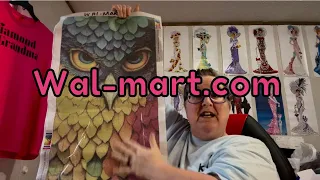 Diamond Painting Unboxing/Haul-Wal-mart.com