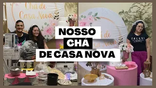 NOSSO CHÁ DE COZINHA| abrindo os presentes do chá de panela| DIÁRIO DA NOIVA EP.1 - casando aos 18✨