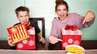 Candy Cane VS Real Food Switch up Challenge!