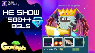 He Show Me 500++ BGLS | ShowBattle | Growtopia | Indonesia