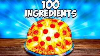 He hecho una pizza con 100 ingredientes por VANZAI