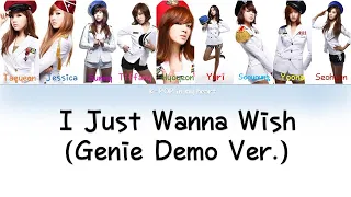 Girl's generation( 소녀시대)- I just wanna wish (genie demo)(GENIE 2nd Ver.) [Colour Coded]  Han|Rom|Eng