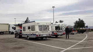 Beware of rest stops in France!