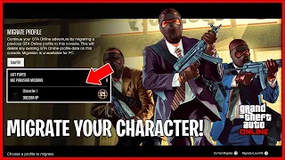 WARNING! TRANSFER Issues! - How To TRANSFER Your GTA Online Character TO PS5 Or Xbox Series X|S!