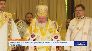 Sfinții Apostoli Petru și Pavel, cinstiți la Mănăstirea Radu Vodă din Capitală