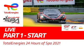 RACE - PART 1 - TotalEnergies 24 hours of Spa 2021 - ENGLISH