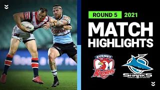 Roosters v Sharks Match Highlights | Round 5, 2021 | Telstra Premiership | NRL