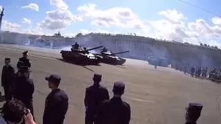 Весь военный парад победы 9 мая 2015 на Дворцовой площади Санкт-Петербург FullHD