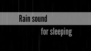 HEAVY RAIN AND THUNDER SOUNDS TO SLEEP ! BLACK SCREEN ! STRESS BELIEF FOR A RELAXING SLEEP