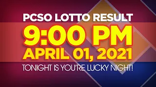 LOTTO RESULT TODAY 9PM APRIL 1 2021 SWERTRES