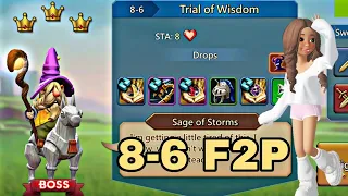 Lords Mobile Normal Stage 8-6 - Tips and Tricks