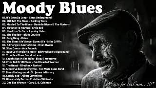 Moody Blues Songs For You - Beautiful Relaxing Blues Music At Night - Best Emotional Blues Playlist