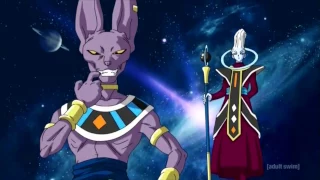 Beerus Cuts Planet in Half! (English Dub)