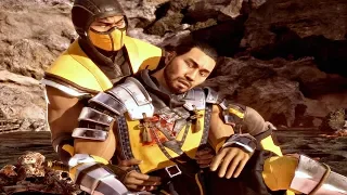 MORTAL KOMBAT 11 - Death of Scorpion Master Hasashi Cutscene (MK11 2019) PS4 Pro