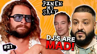 DJ KHALED & DIPLO ARE MAD | Pinch My salt with Sterling Spencer | Ep 21