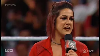 bayley: "...dakota kai! i know i said it wrong you dummies! you guys better shut up so i can think!"