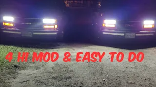 How to do 4 Hi Mod on 96 Chevy - 98 Gmc