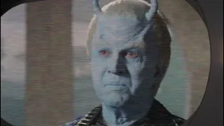 Commander Shran Have ominous conversation with an Andorian General