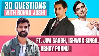 🔴 ROCKET BOYS IN THE HOUSE! 30 Questions with Jim Sarbh, Ishwak Singh & director Abhay Pannu