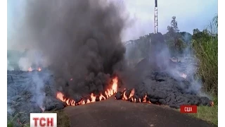 На Гавайях лава із вулкана Кілауеа наблизилась до житлових будинків