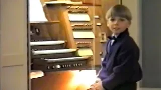 Felix Hell at Age 8 - Prelude and Fugue in C Major, BWV 553 - Saratov Conservatory (Part 1 of 4)