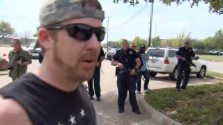 Protesters accept invitation to lunch