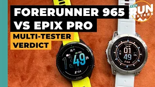 Garmin Forerunner 965 vs Garmin Epix Pro: Which AMOLED Garmin should you get?