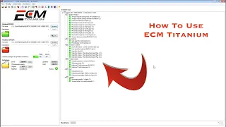 How To Use ECM Titanium Remapping Software on All Cars