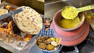 ऐसा देसी ख़ाना आपने Restaurant मैं नहीं खाया होगा | मिट्टी की मटकी में बना भोजन | jodhpur food tour