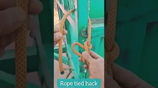 Strong rope tie hack. #shorts