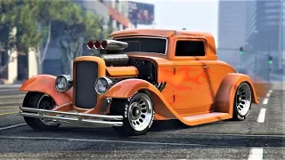 E229 The Vapid Hustler Hotrod! Our Customization & Review! - Lets Play GTA 5 Online PC 60fps