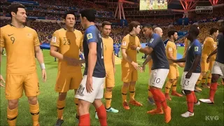 2018 FIFA World Cup Russia - France vs Australia - Gameplay (HD) [1080p60FPS]