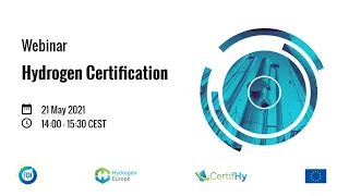Webinar on Hydrogen Certification 2021 05 21 14 05 56
