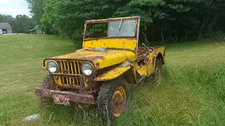 Working on the world's worst Willys jeep. Can we free up the engine?