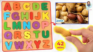 Best Learn ABC Puzzle | Preschool Toddler Learning Toy Video | Alphabets First Words for Babies