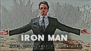 Iron Man (Tony Stark) Edit FT On My Own 🥶| #ironman #marvelboysedit #onmyown