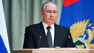 Putin: Der Westen will Russland von innen heraus zerstören