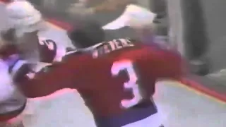 Scott Stevens vs Bob Probert Nov 21, 1986