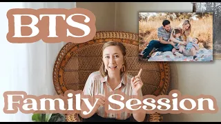 Behind The Scenes | Family/Maternity Photo Shoot