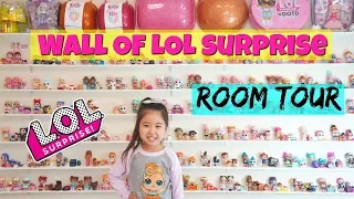 Room Tour Entire LOL Surprise Collection Series 1, 2, 3, 4 Eye Spy 5 Hairgoals + All Limited Edition