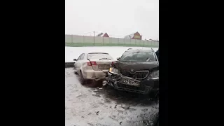 Авария на трассе М4 "Дон" 15.03.2018