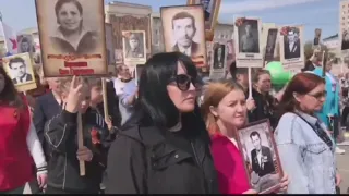 9 мая!!! Завораживающее зрелище, Бессмертный полк в Каменске-уральском 2022год.