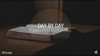 Day By Day | Hymn | Instrumental Piano With Lyrics | Worship