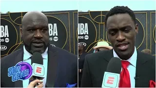 Shaq, Charles Barkley, Pascal Siakam headline the red carpet of the 2019 NBA Awards | Now or Never