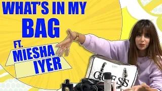 What’s in my bag ft. Miesha Iyer |Ace of Space| |Exclusive|