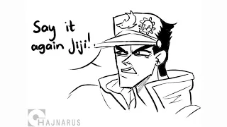 Jotaro's pain (JOJO comic dub)